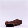 Miss Elastic Hilary Platform Ankle Boot - Brown Suede